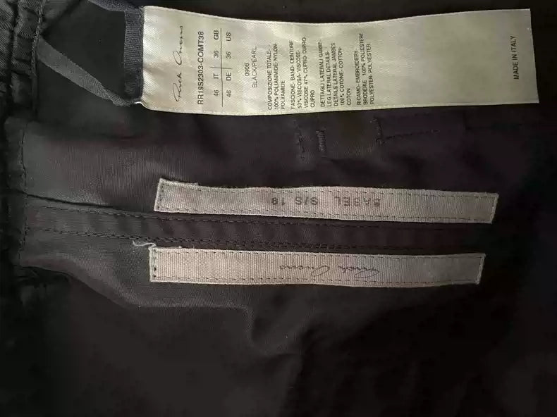 Rick Owens 19ss Babel Pusher Pants