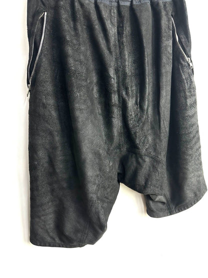 Rick Owens 14AW lamb skin shorts - DMC