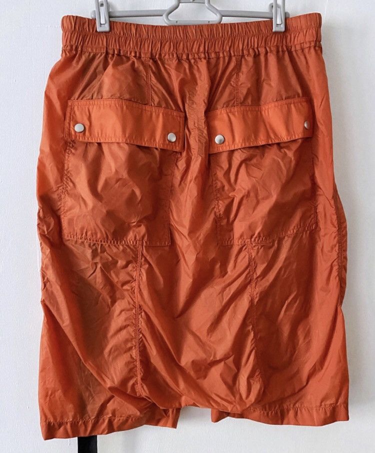 Rick owens orange zipper shorts - DMC