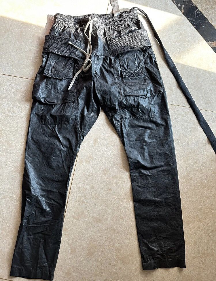 Rick owens drkshdw 21ss wax doubleloop pants - DMC