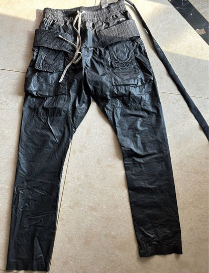 Rick owens drkshdw 21ss wax doubleloop pants - DMC