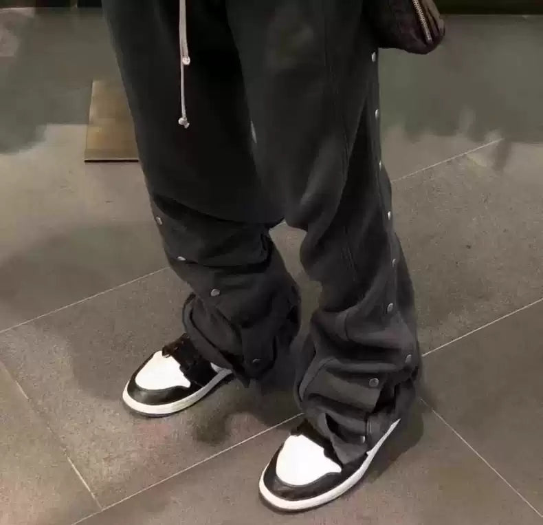 Rick Owens Ro explosion-proof breasted casual pants