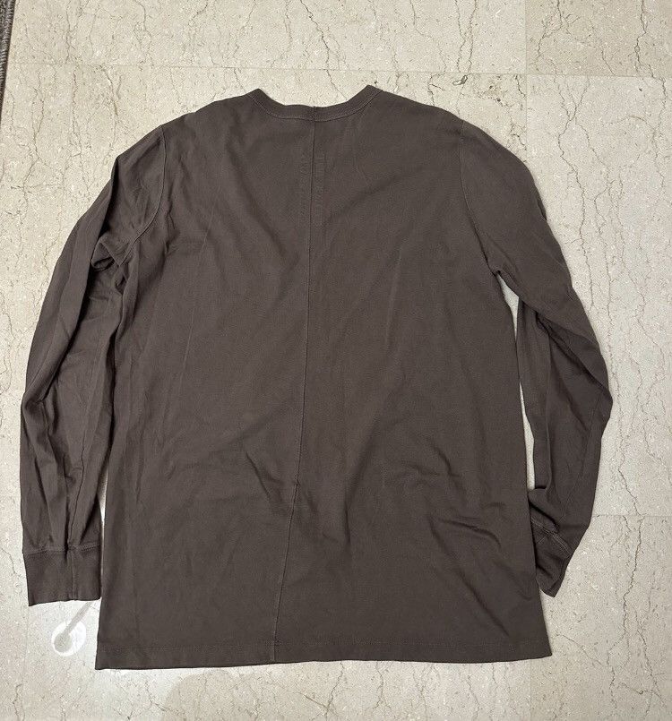 Rick owens mainline taupe long sleeve shirt - DMC