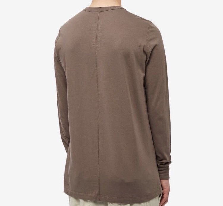 Rick owens mainline taupe long sleeve shirt - DMC