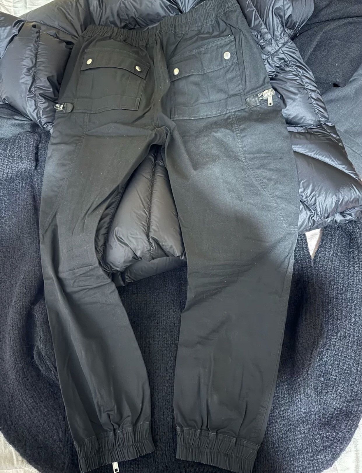 Rick Owens FW21 fivezipper shell pants - DMC