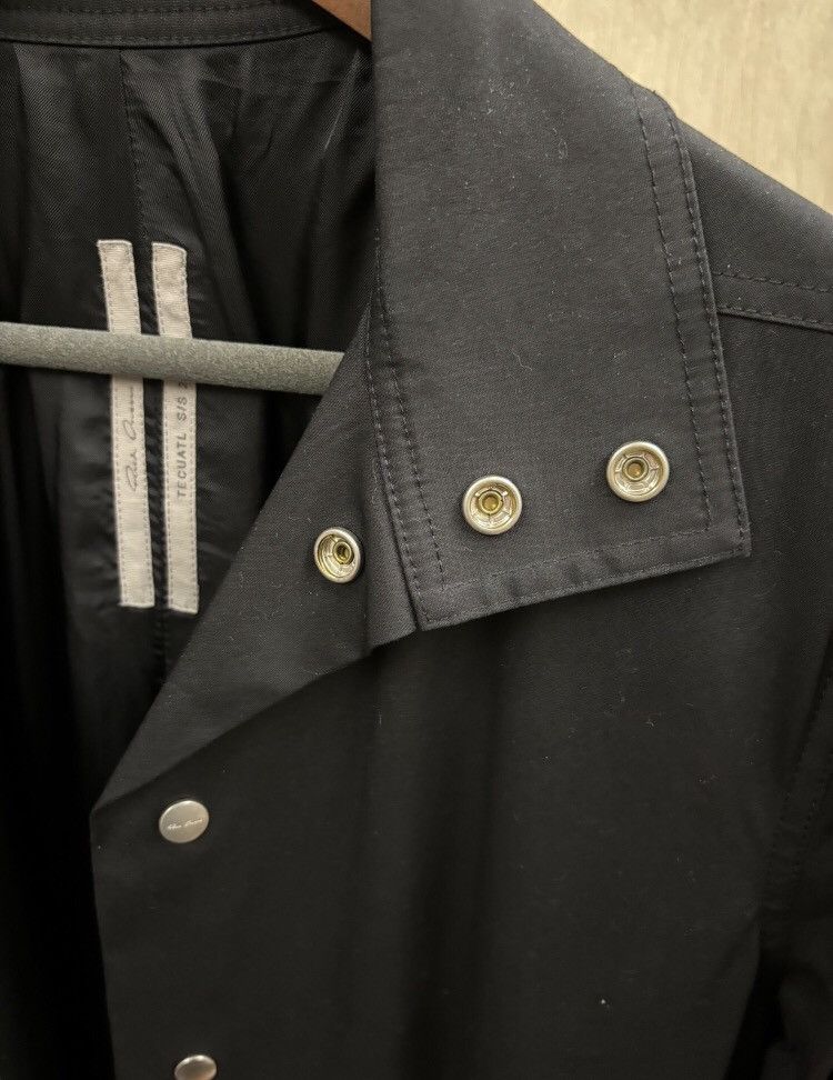 Rick Owens 20SS black zipper big jacket - DMC