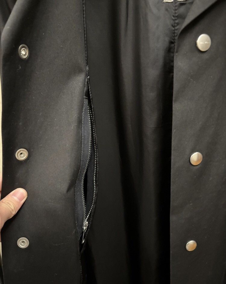 Rick Owens 20SS black zipper big jacket - DMC