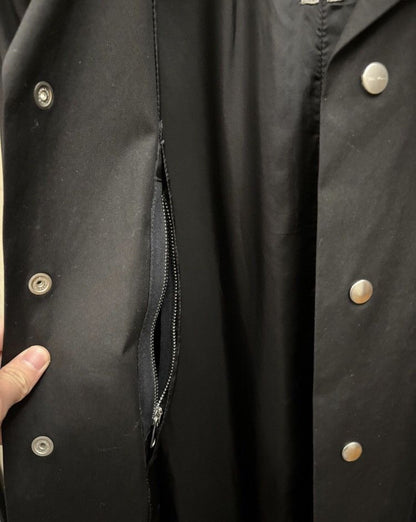 Rick Owens 20SS black zipper big jacket - DMC