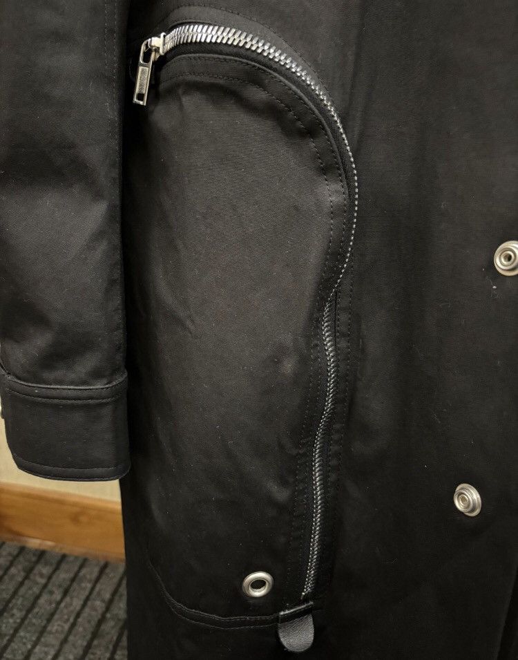 Rick Owens 20SS black zipper big jacket - DMC