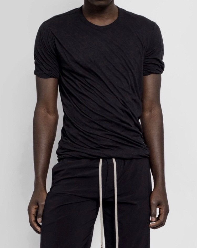 Rick Owens double spiral short sleeve T-shirt - - DMC