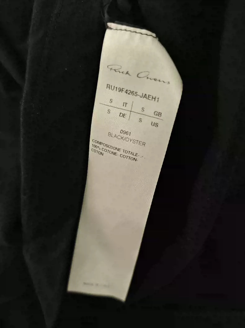 Rick Owens 19fw larry season short sleeves