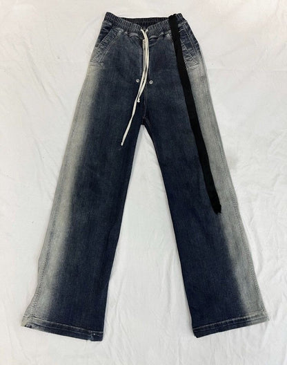 Rick owens geth belas washed blue pants - - DMC