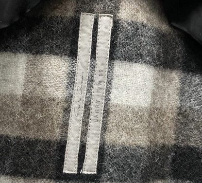 Rick Owens Checked Colour Matching Coat - DMC