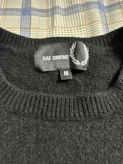 RAF SIMONS x FRED PERRY Black Sweater