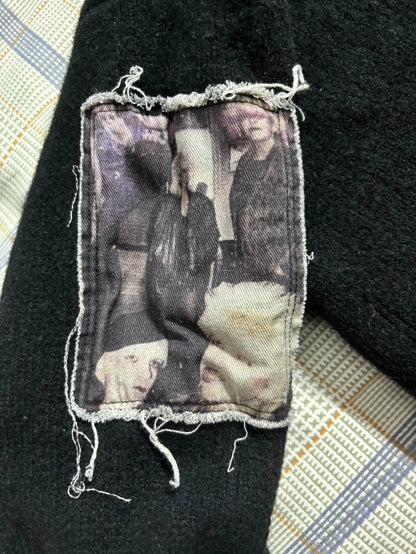 RAF SIMONS x FRED PERRY Black Sweater