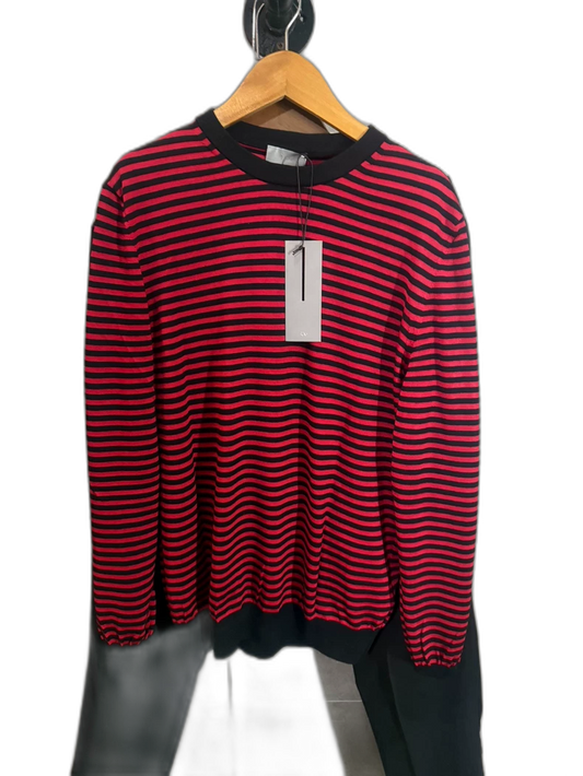 Dior Wool Sweater in Red Stripes