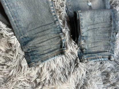 Amiri mx1 Distressed Blue Denim Pants