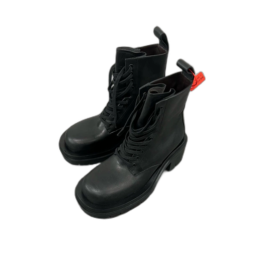 Bottega Veneta Black High Heeled Ankle Boots