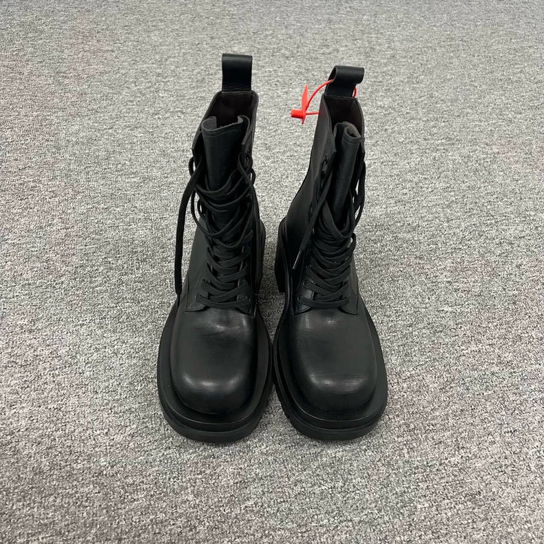 Bottega Veneta Black High Heeled Ankle Boots