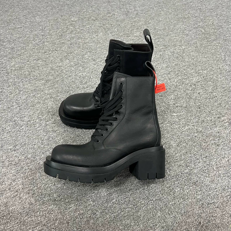 Bottega Veneta Black High Heeled Ankle Boots