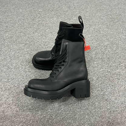 Bottega Veneta Black High Heeled Ankle Boots