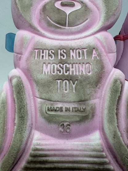 Pink and Black Sneakers with Velcro Straps