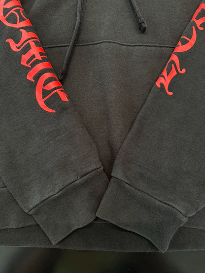 Chrome Hearts Black Red Cross Hoodie-yf