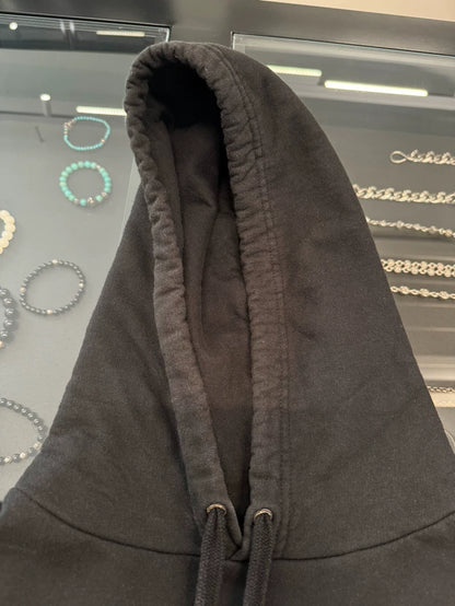 Chrome Hearts Black Red Cross Hoodie-yf