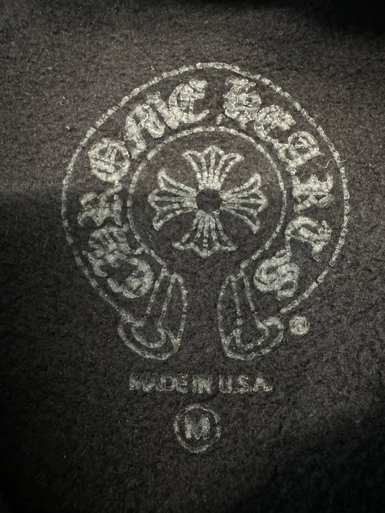 Chrome Hearts Black Red Cross Hoodie-yf