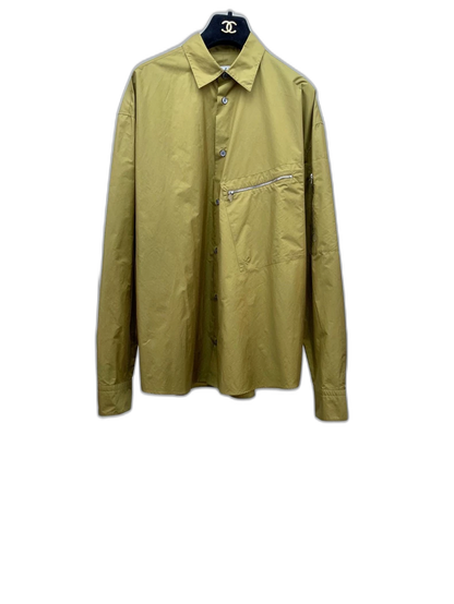 Hermes Yellow Long Sleeve Shirt