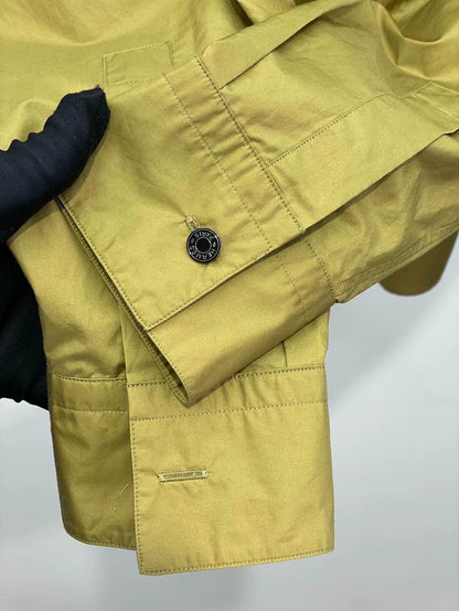 Hermes Yellow Long Sleeve Shirt