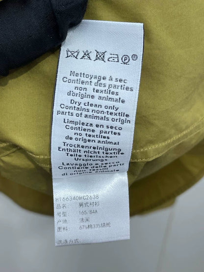 Hermes Yellow Long Sleeve Shirt