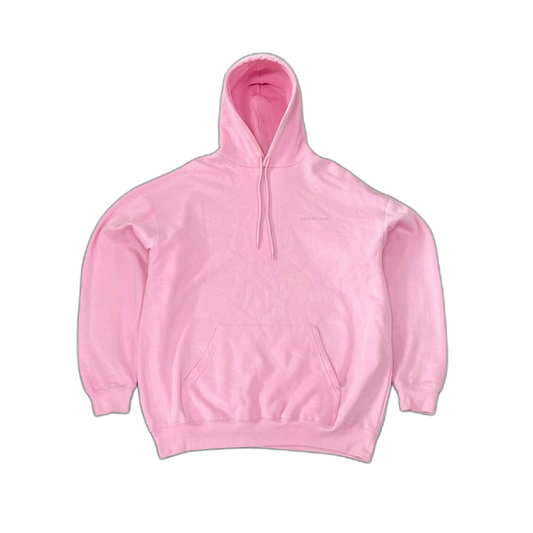 Balenciaga Logo Hooded Sweatshirt Size M