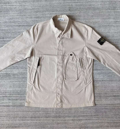 Stone Island Beige Work Jacket-zp