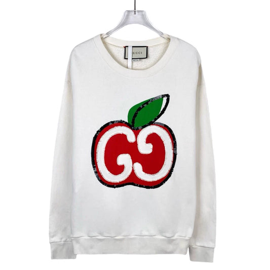 Gucci White Long Sleeve Hoodie Sweatshirt
