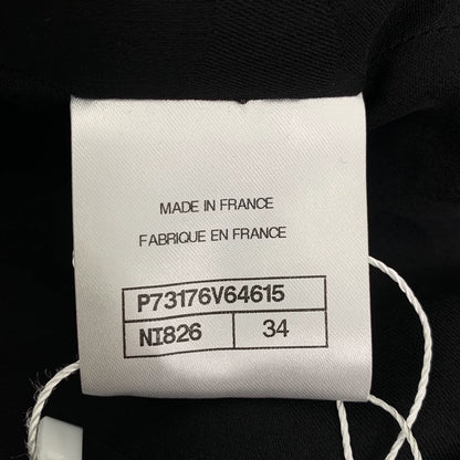 Chanel Red and Black Knit Jacket