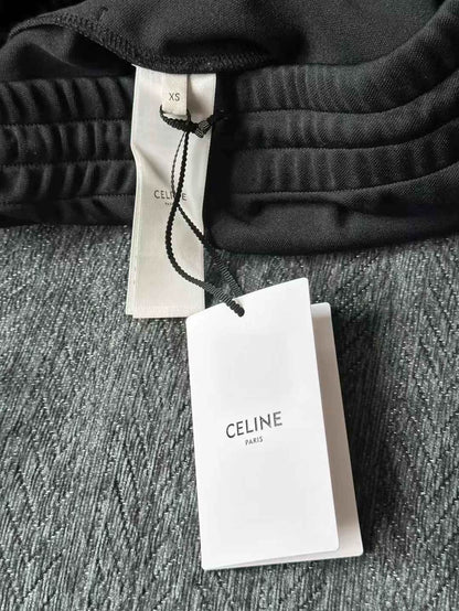 Celine Embroidered Logo Sweatpants