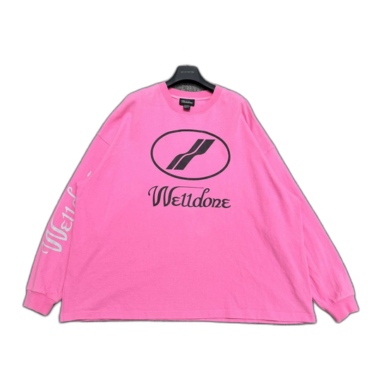 WE11DONE Long Sleeve Graphic Shirt-zp