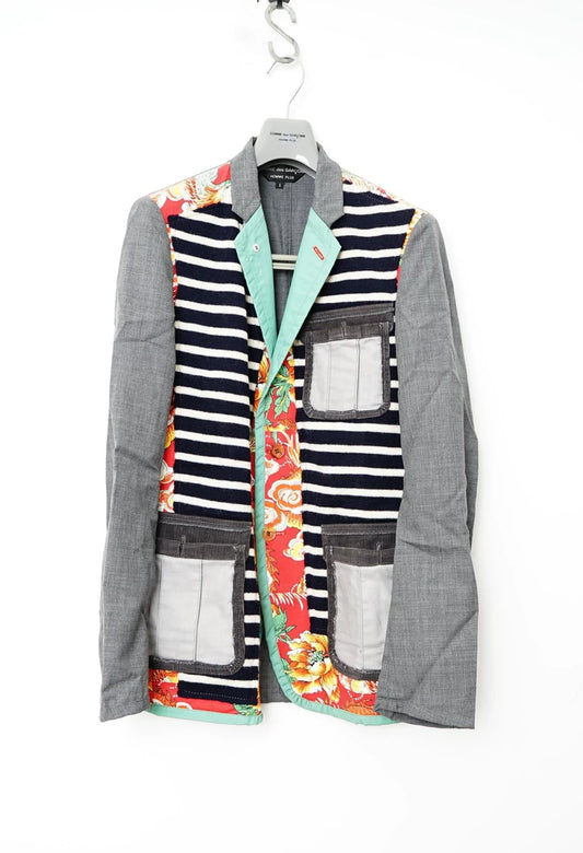 Comme des Garcons Phoenix Patchwork Blazer