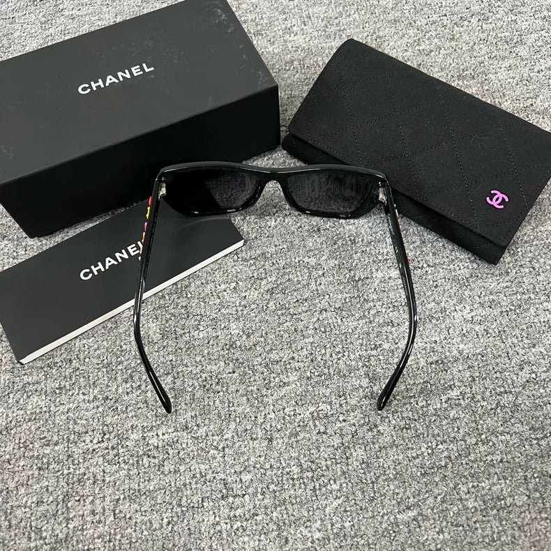 Chanel Color Logo Sunglasses