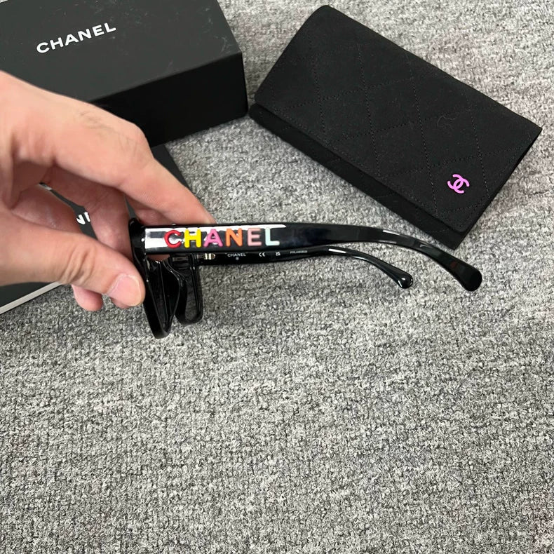 Chanel Color Logo Sunglasses