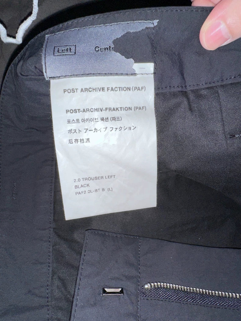 Post Archive Faction Long Pants