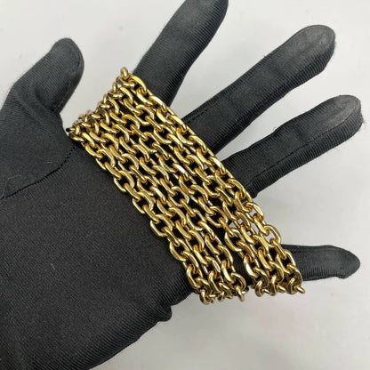 MCM Classic Cognac Color Chain Crossbody Bag