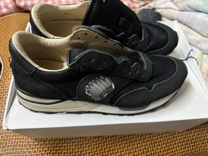 Visvim Roland Jogger Sneakers in Black