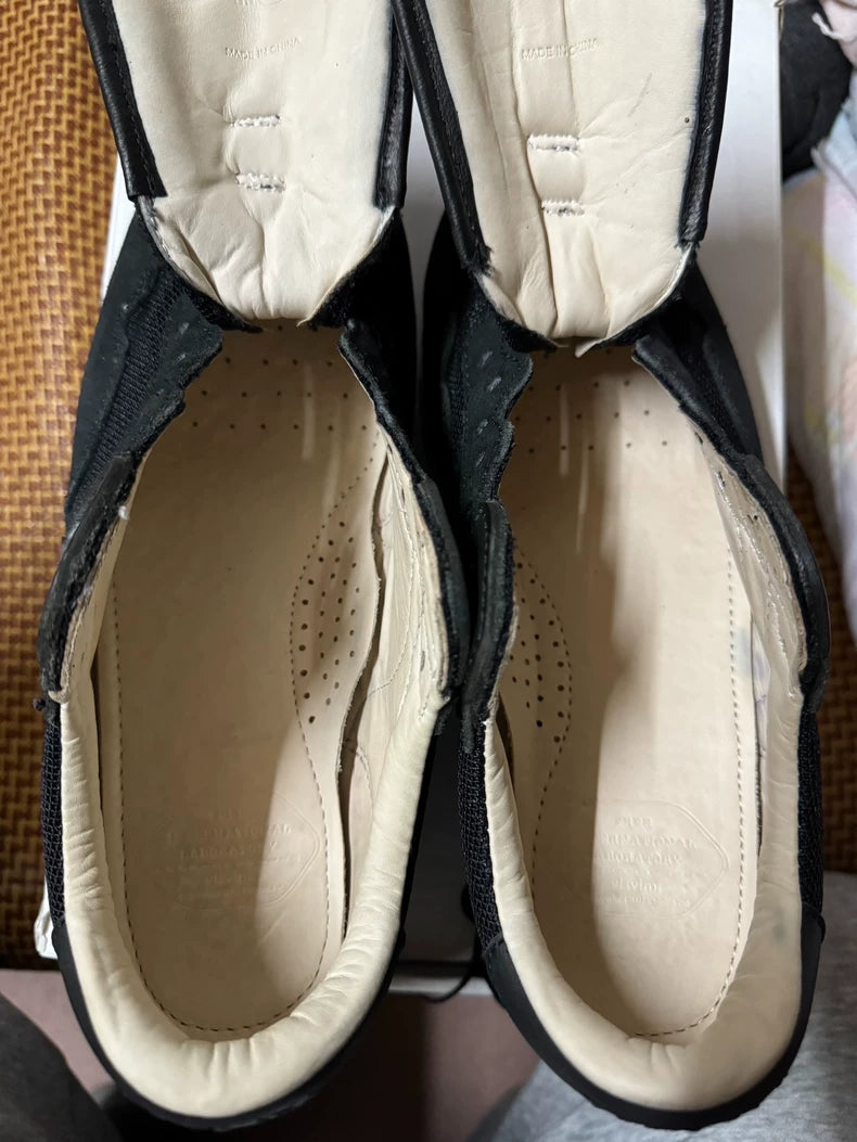 Visvim Roland Jogger Sneakers in Black