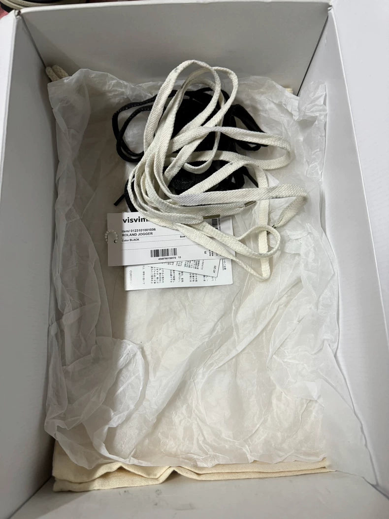 Visvim Roland Jogger Sneakers in Black