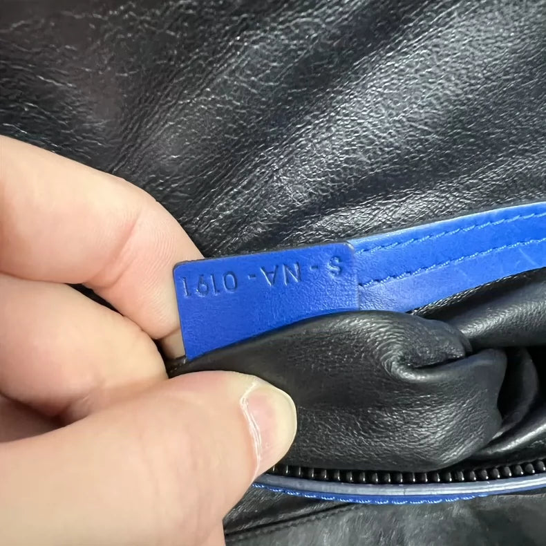 Celine Blue Suede Smile Bag