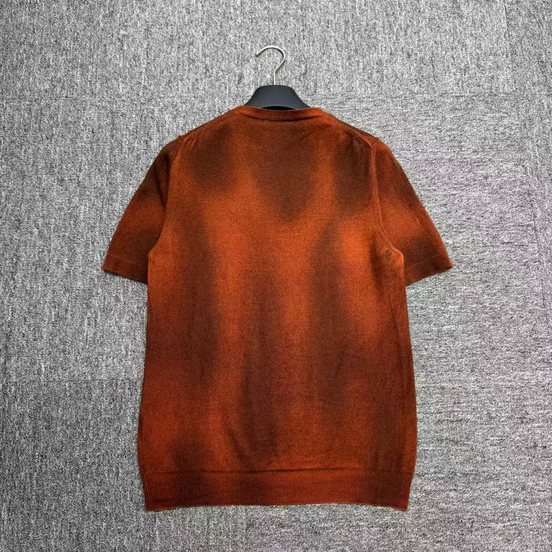 Bottega Veneta Tie-Dye Cashmere Knit Top-zp