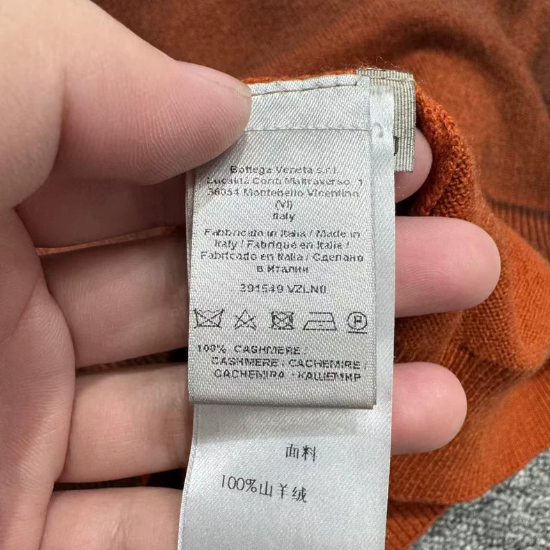 Bottega Veneta Tie-Dye Cashmere Knit Top-zp