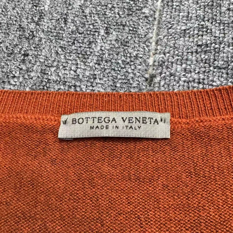 Bottega Veneta Tie-Dye Cashmere Knit Top-zp